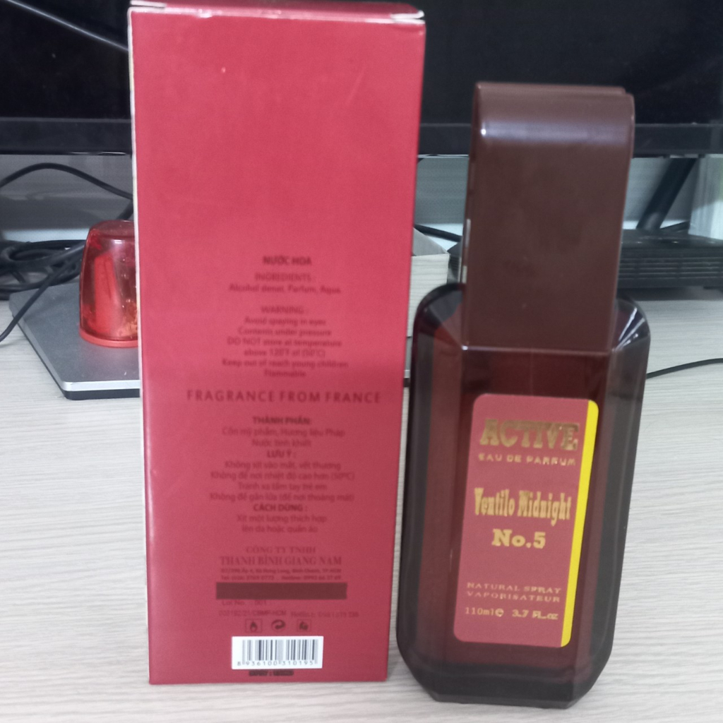 NƯỚC HOA  ACTIVE NÂU 110ML EAU DE PARFUM.