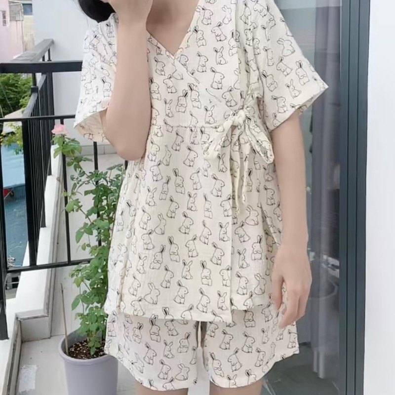 𝐚𝐬𝐡𝐞𝐱𝐢𝐧𝐜𝐡𝐚𝐨:  pyjama, bộ mặc nhà thiết kế babydoll x yukata