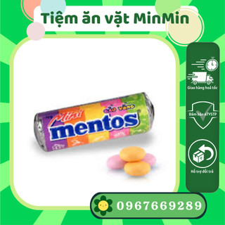 Kẹo nhai Mentos mini cầu vồng hương trái cây