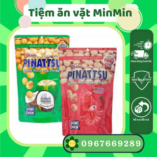 Snack nhân đậu phộng Pinattsu Oishi các vị
