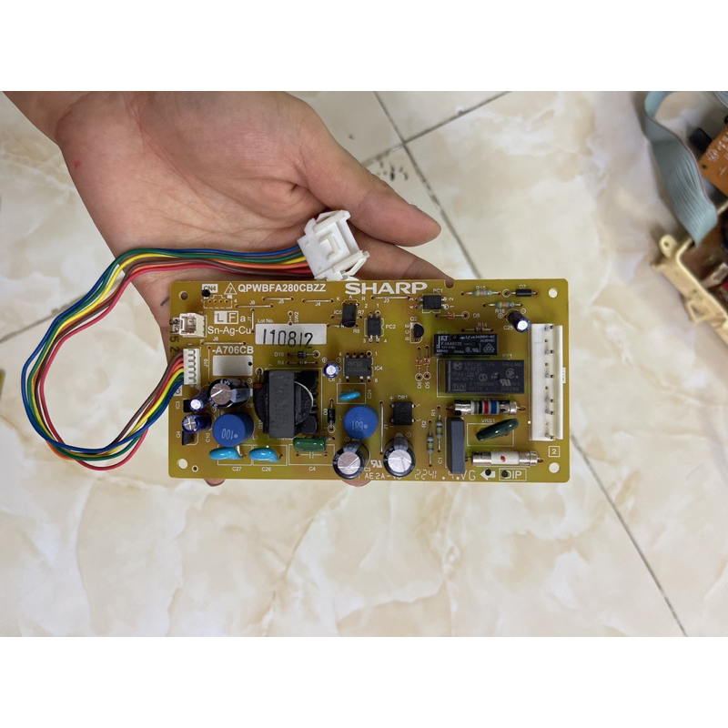 Bo tủ lạnh SHARP tháo máy zin