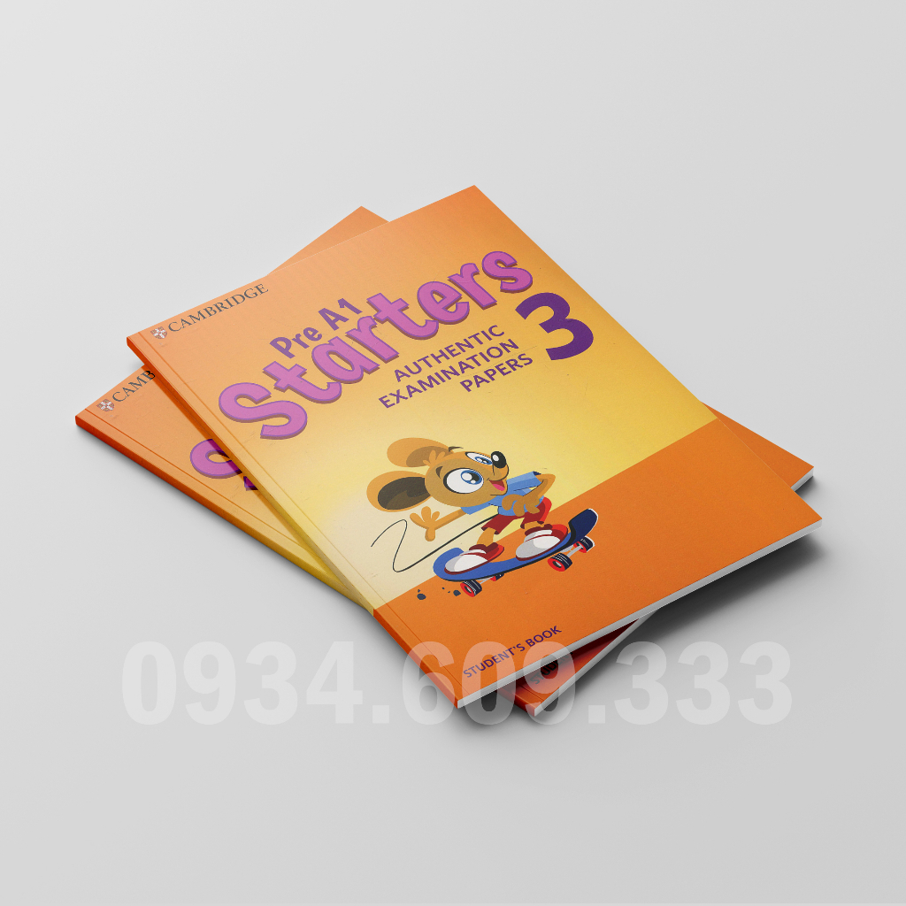 Cambridge English Starters Authentic in màu đẹp + MP3