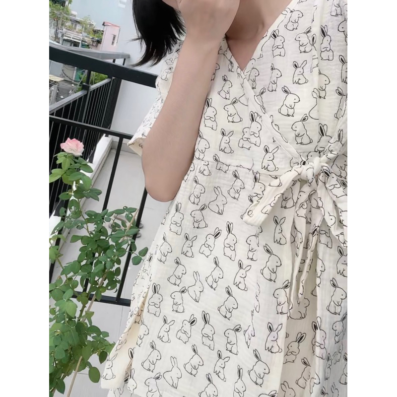 𝐚𝐬𝐡𝐞𝐱𝐢𝐧𝐜𝐡𝐚𝐨:  pyjama, bộ mặc nhà thiết kế babydoll x yukata