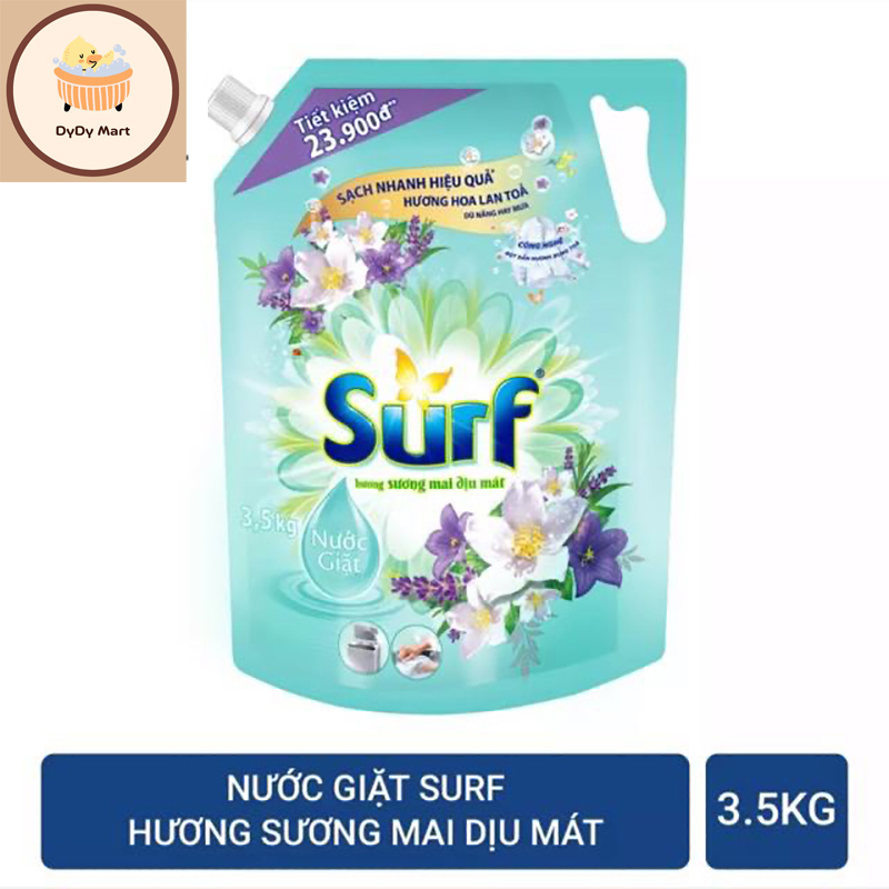 Nước Giặt Surf Túi 3.1Kg