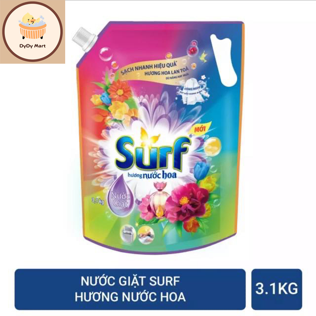 Nước Giặt Surf Túi 3.1Kg