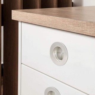 TAY NẮM ÂM TRÒN INOX