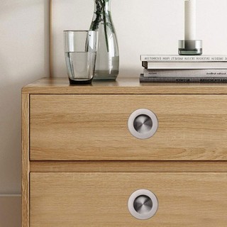 TAY NẮM ÂM TRÒN INOX