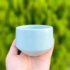 (Size 6x8cm) Chậu kim cương thấp trồng cây Để Bàn, Cây Nội Thất, Sen Đá, Xương rồng, Cây Bonsai