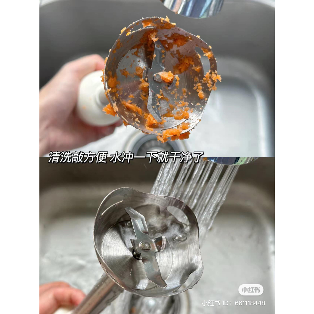 Set Máy Xay Đa Năng Mini DAEWOO DY-LP01, Xay Đồ Ăn Dặm, Rau Củ - Cáo đeo nơ