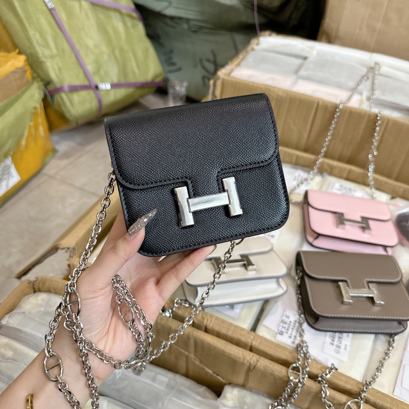 Túi MiNi bag khoá chữ H. Ảnh, video hàng về