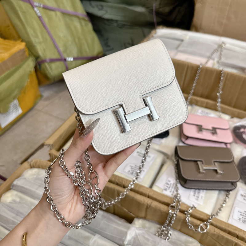 Túi MiNi bag khoá chữ H. Ảnh, video hàng về