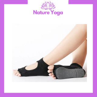 Vớ Tập Yoga Xỏ Ngón Có Hạt Chống Trượt Chính Hãng Tipp