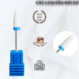 Các loại đầu mài mịn phá bằng sứ, đi vào khoé không chảy máu, bền lâu cùn