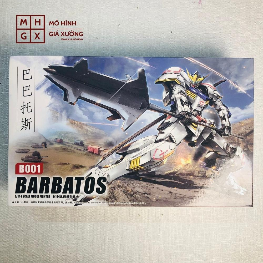 Mô hình XG - Gundam BARBATOS - Cao 18cm - nặng 150gram + Có Box - SKU:B001 - Figure Gundam - Có hộp màu