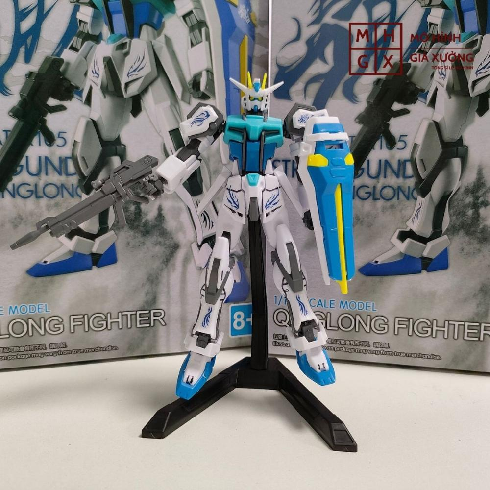 Mô hình XG Gundam QingLong FIGTER - Cao 18cm - nặng 150gram + Có BOX - SKU : 6610A - Figure Gundam - Có hộp màu