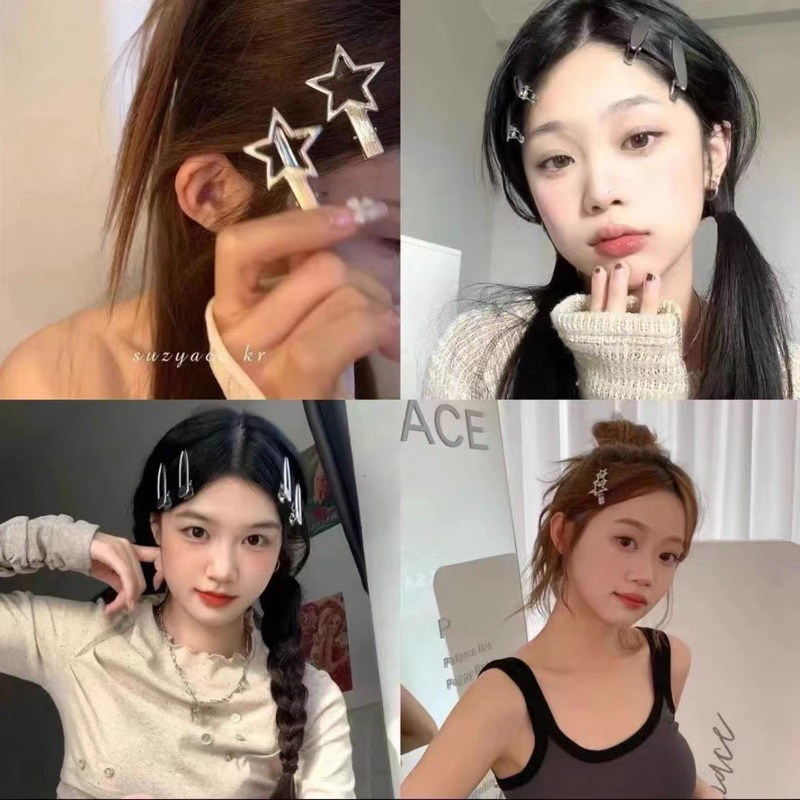 Set 20c cặp tóc Y2k mẫu random