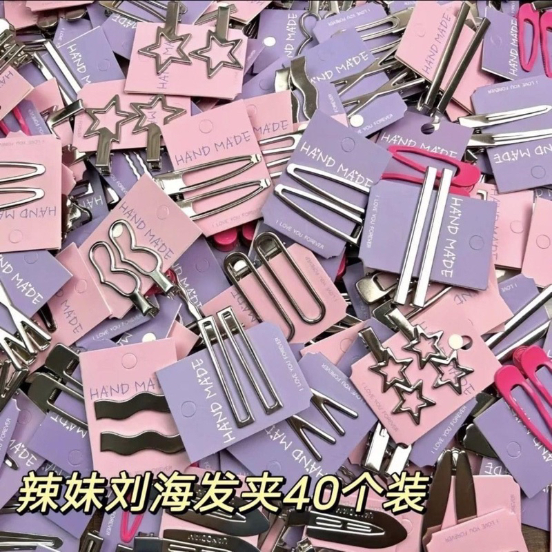 Set 20c cặp tóc Y2k mẫu random