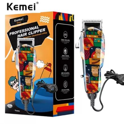 Tông Đơ Cắt Tóc Cắm Điện Trực Tiếp Kemei Chuyên Nghiệp KM - Max 2093