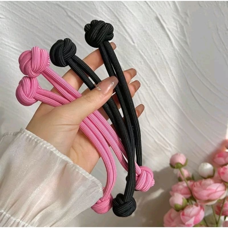 Dây Cột Tóc Cao Su Thắt Nút
