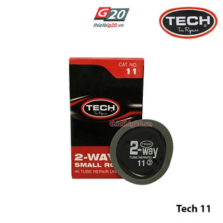 Hộp 40 miếng vá săm ô tô, xe máy Tech 11 (Tròn, 45mm)