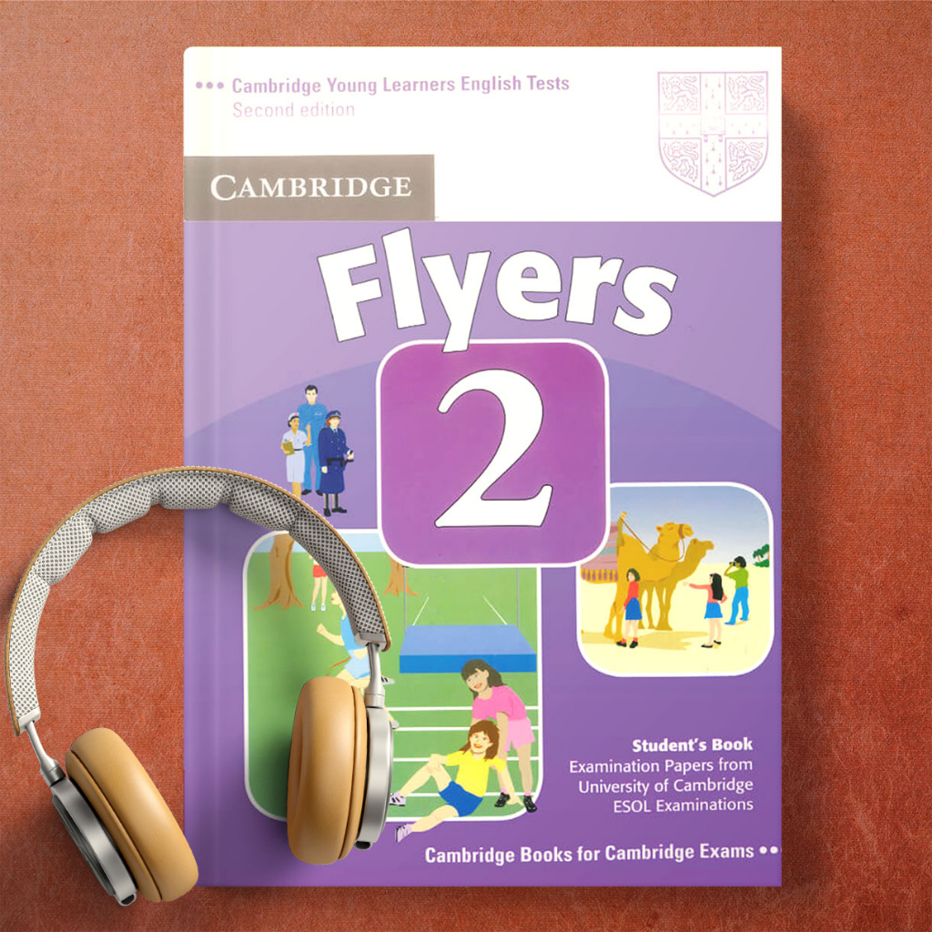 IN MÀU - Cambridge English Flyers 2017 in màu đẹp + MP3 - Khổ A4