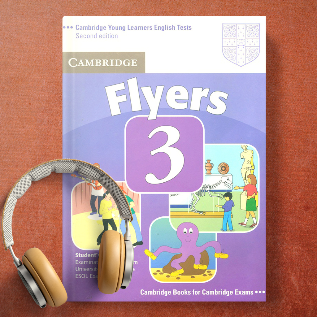 IN MÀU - Cambridge English Flyers 2017 in màu đẹp + MP3 - Khổ A4