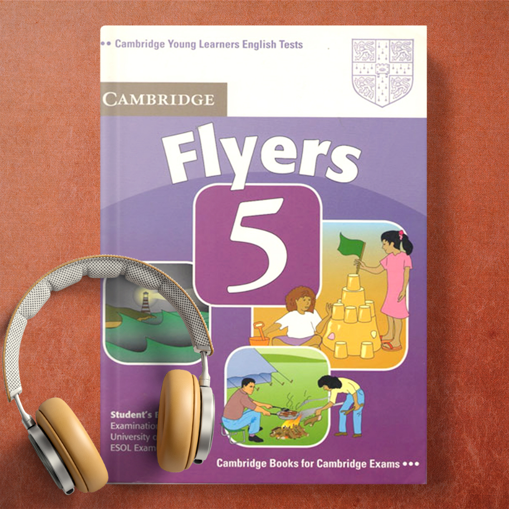 IN MÀU - Cambridge English Flyers 2017 in màu đẹp + MP3 - Khổ A4
