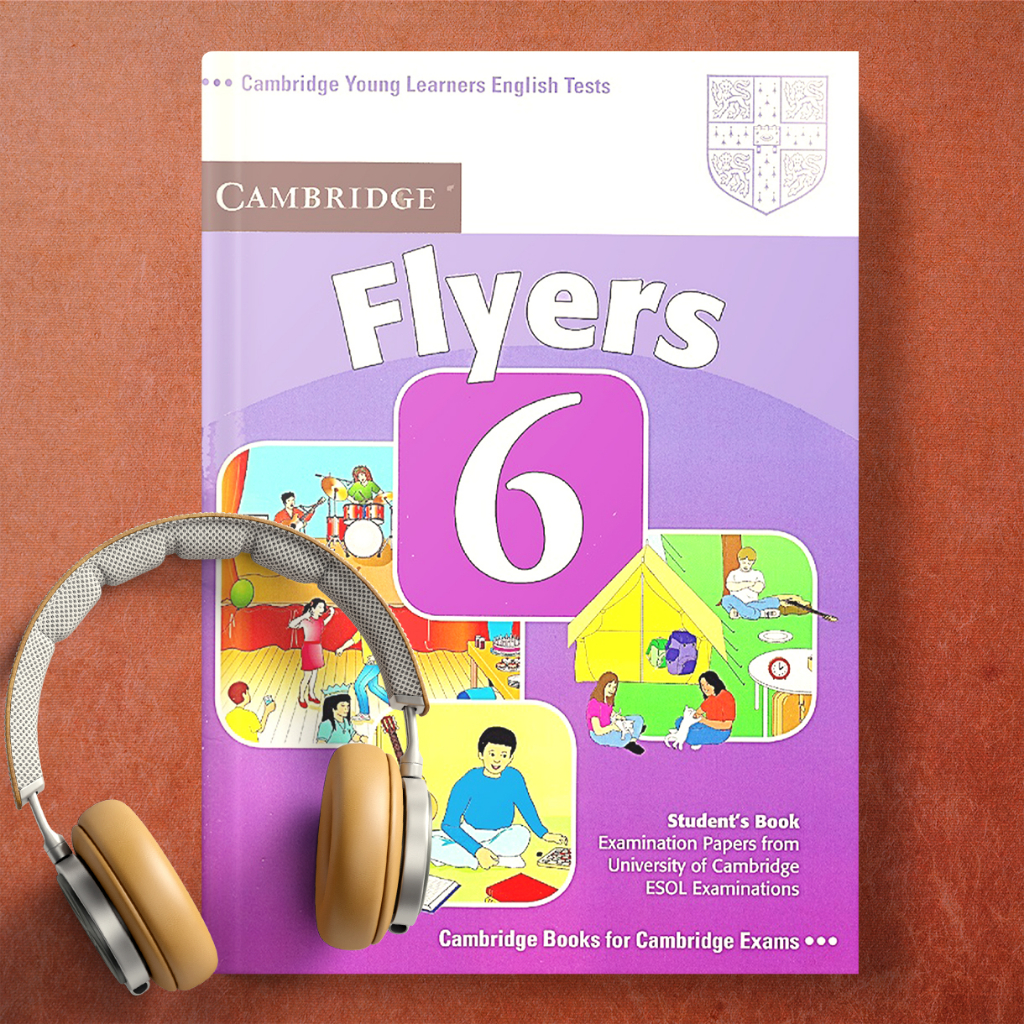 IN MÀU - Cambridge English Flyers 2017 in màu đẹp + MP3 - Khổ A4