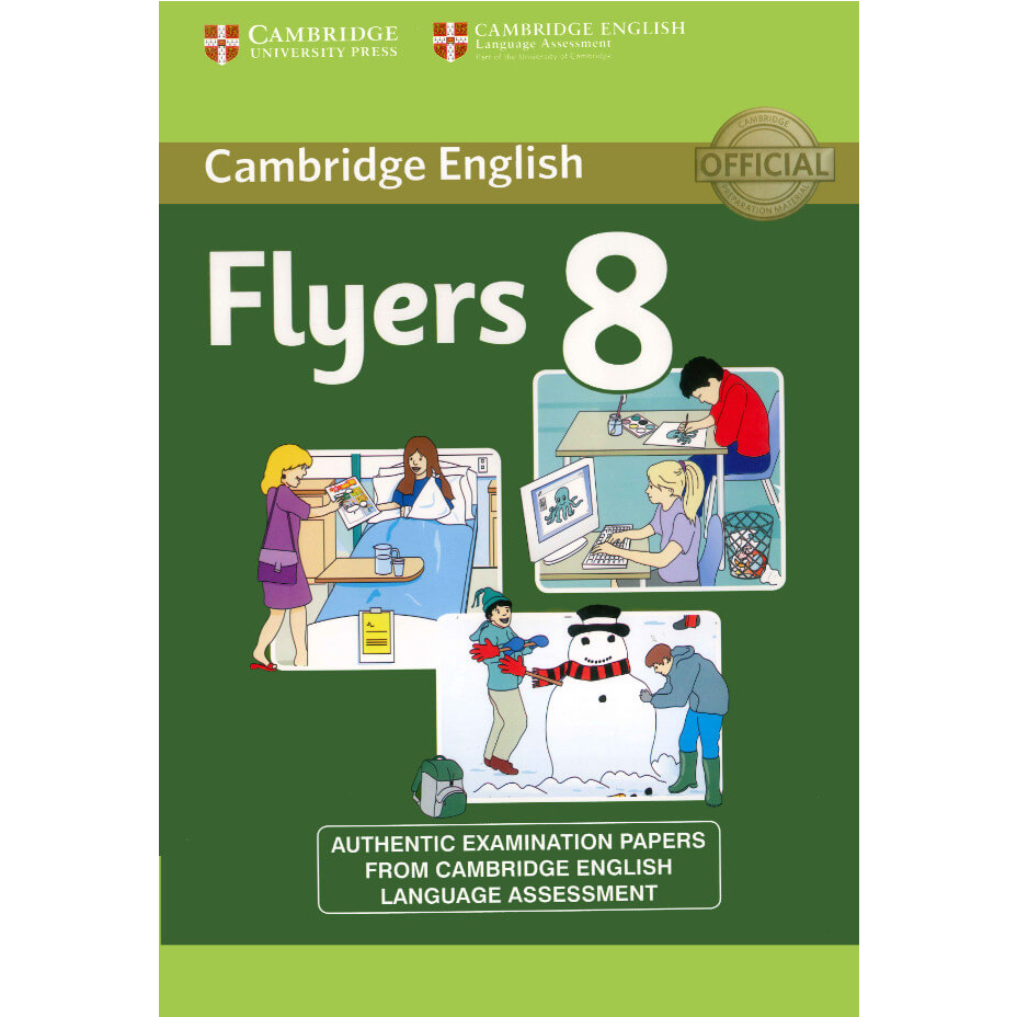 IN MÀU - Cambridge English Flyers 2017 in màu đẹp + MP3 - Khổ A4