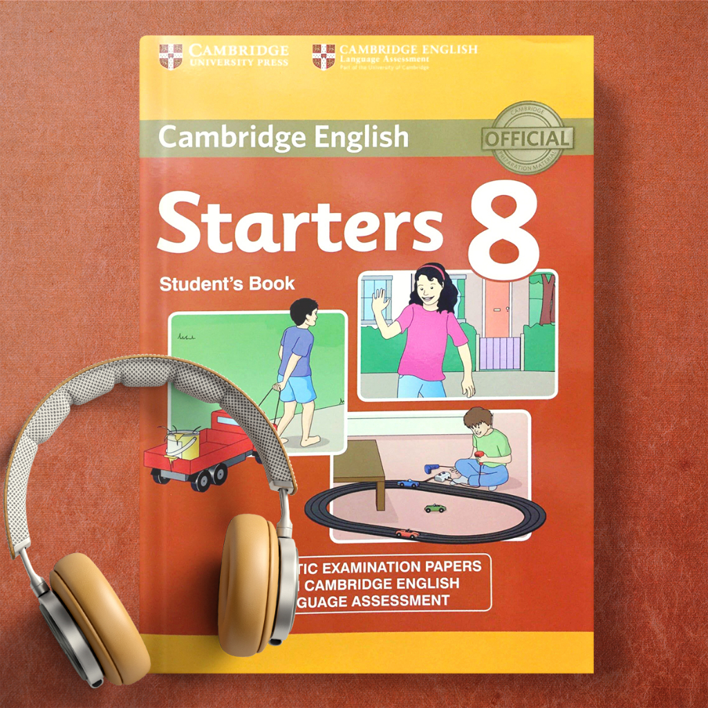 IN MÀU - Cambridge English Starters 2017 in màu đẹp + MP3 - Khổ A4