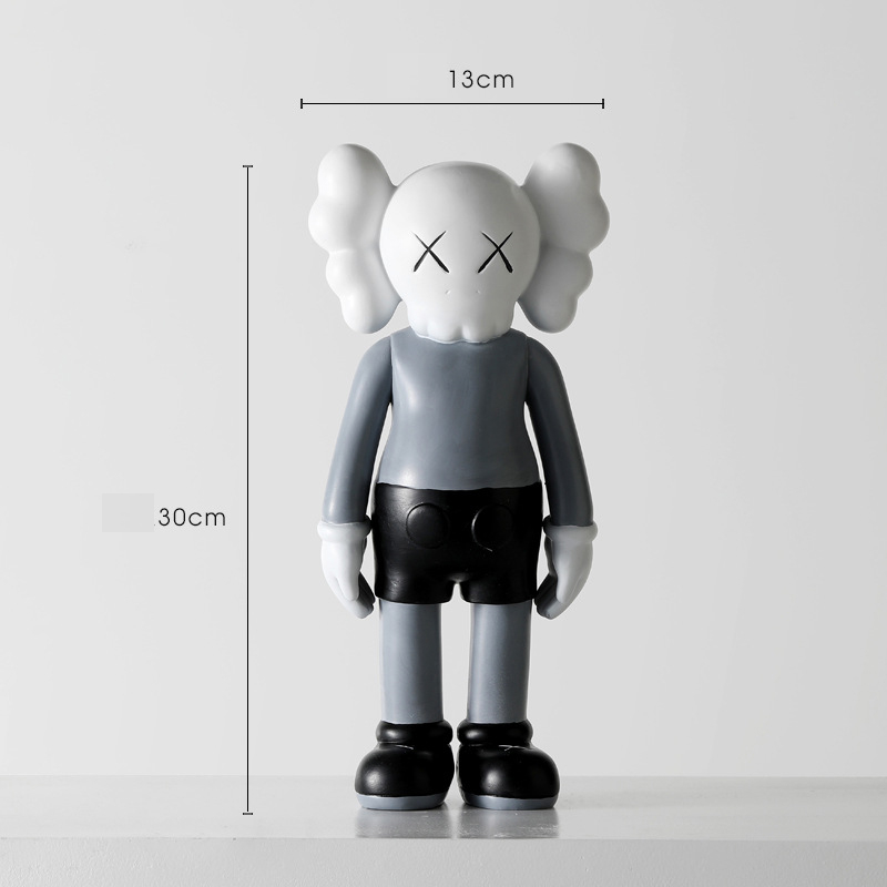 Mô hình nhân vật kaws decor trang trí nhà cửa phòng khách , để bàn, tủ, tivi, kệ sách, quà tặng size nhỏ