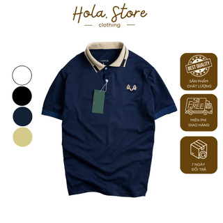 Áo polo nam, áo thun polo cổ bẻ vải cá sấu cotton trẻ trung sang trọng
