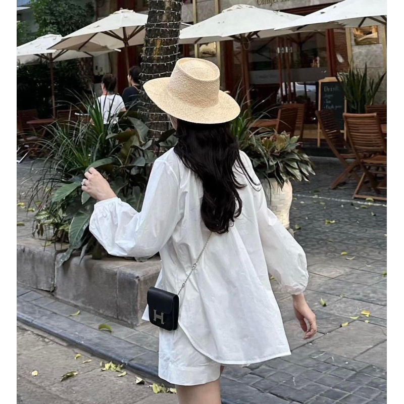 Túi mini khoá chữ H 2 dây đeo