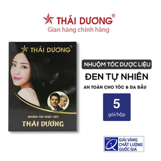 Nhuộm tóc dược liệu Thái Dương (5 gói x 10g)
