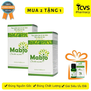 MABIO Viên Uống Lợi Sữa - Giúp giảm tắc sữa, nâng cao chất lượng số sữa mẹ - Hộp 60 viên - cvspharmacy