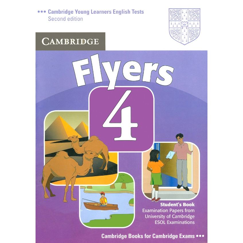 IN MÀU - Cambridge English Flyers 2017 in màu đẹp + MP3 - Khổ A4