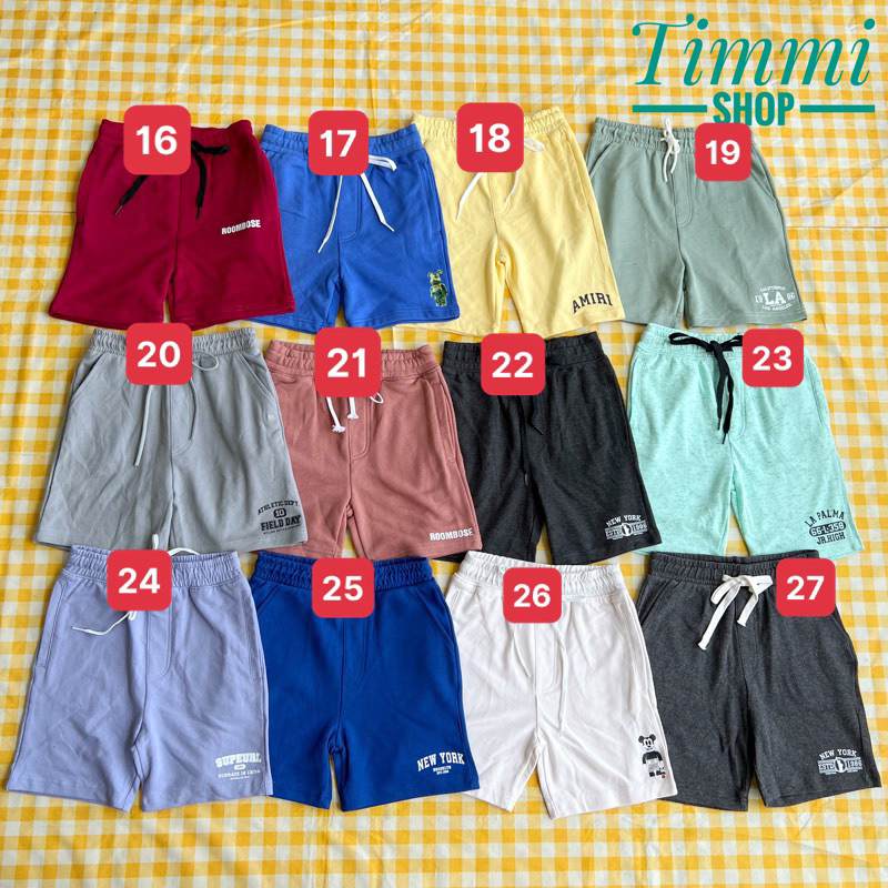 Quần Short Da Cá Cotton Cho Bé Trai Quần Đùi Cho Bé Mặc Thu Đông