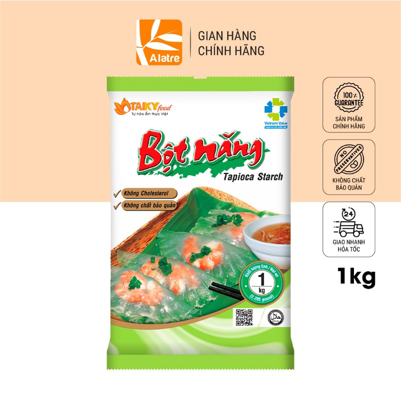 Bột năng Tài ký 400gr, 1kg loại ngon