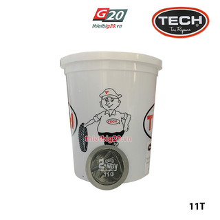 Hộp 160 miếng vá săm ô tô, xe máy Tech 11T (Tròn, 45mm)