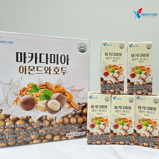 1 thùng 16 hộp Sữa hạnh nhân macca Hàn Quốc Kangfood date 5/2026