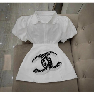 [SHOPBONGSHOP] SET VẤY ÁO TAY PHỒNG DÀNH CHO MẸ VÀ BÉ TỪ 12-55KG