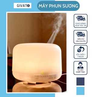 Máy Phun Sương Kèm Loa Bluetooth Nghe Nhạc MPS04 Xông Tinh Dầu Tạo Độ Ẩm Mịn Sâu Chống Khô Da Trang Bị Đèn Ngủ Hai Màu