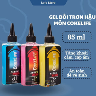 Gel bôi trơn hậu môn Cokelife Superman Anal 85ml, gel bôi trơn tăng khoái cảm - Safe HN