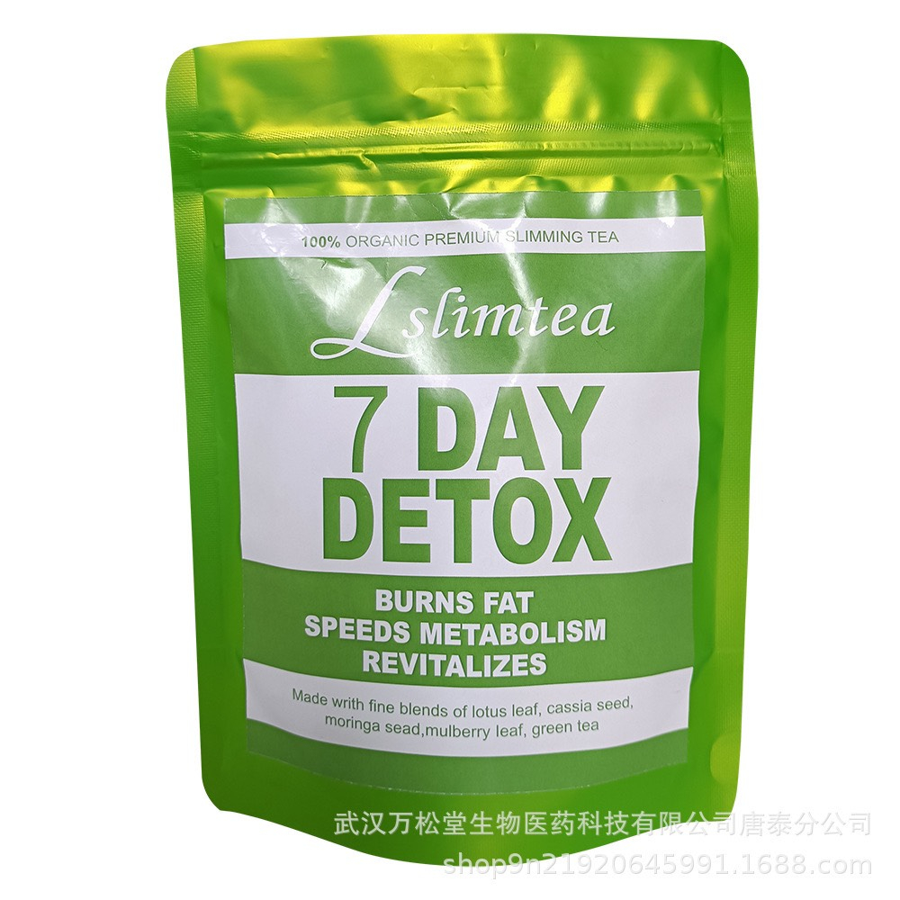 DETOX 7 NGÀY giảm cân cấp tốc trà xanh LSLIMTEA , trà giảm cân không cần ăn kiếng