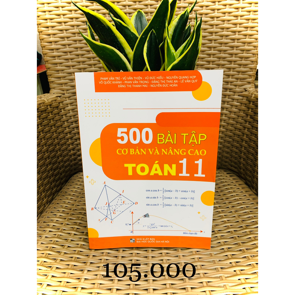 Sách - 500 bài tập cơ bản và nâng cao toán 11