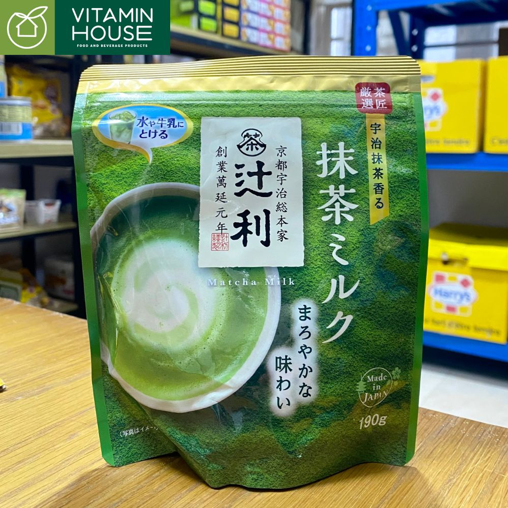 Bột Trà Xanh Matcha Sữa Kataoka Nhật Gói 190g
