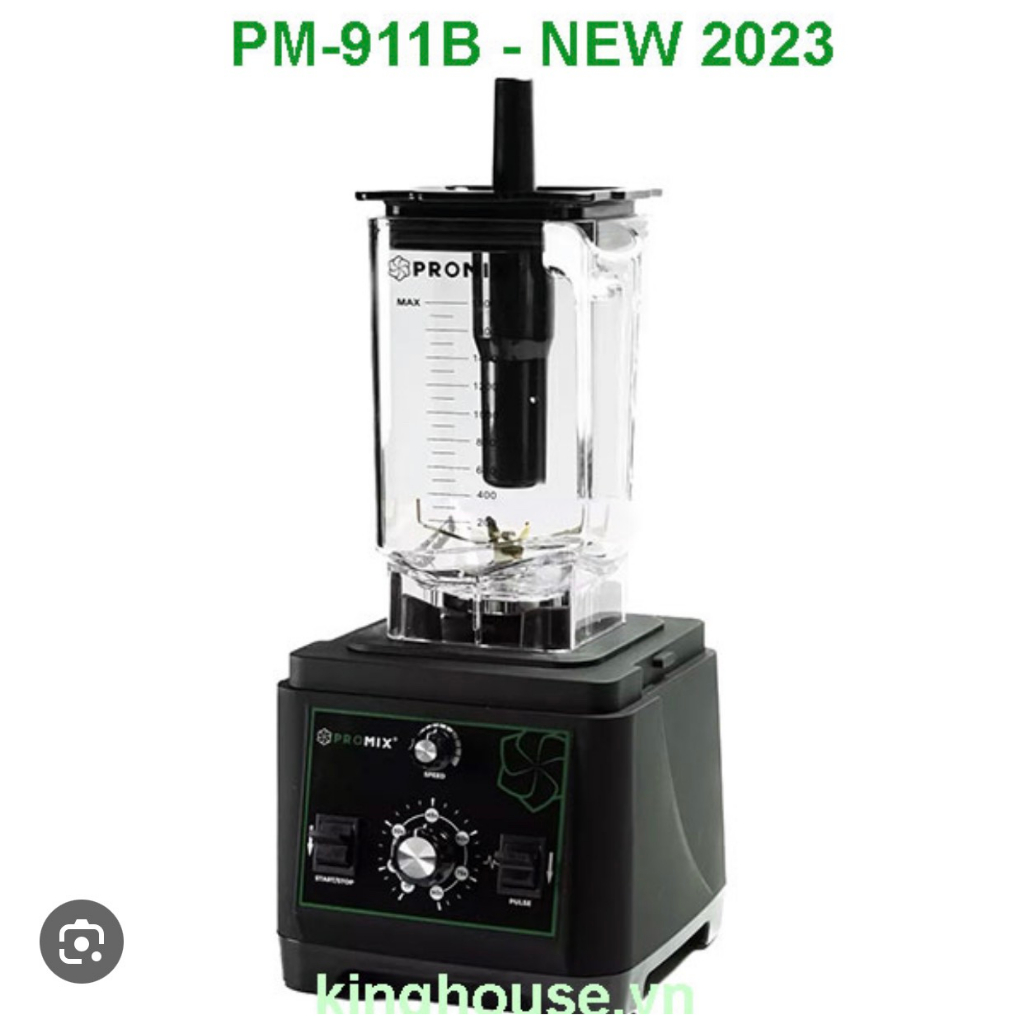 Máy xay sinh tố Promix PM-911B - Phá đá siêu mịn - Phù hợp cho quán kinh doanh