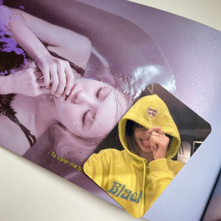 Fanmade card ảnh bo góc lisa blackpink