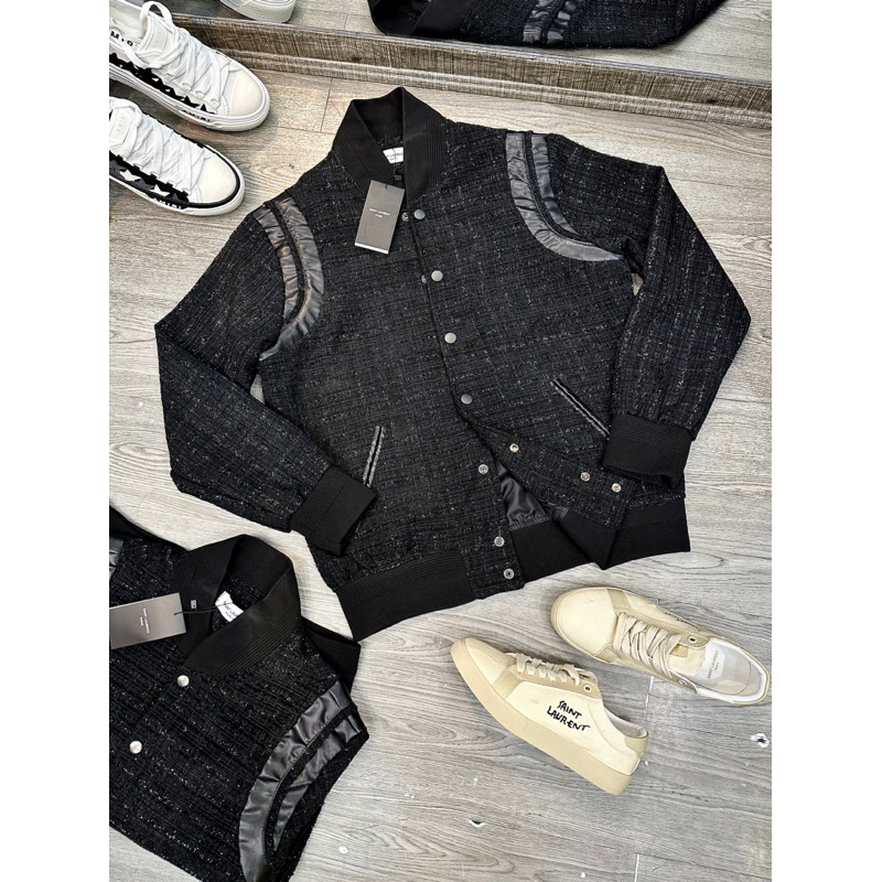 Áo khoác dạ nhung kim tuyến cực chất siêu cấp, Áo khoác bomber nam nữ Unisex GVC cao cấp form rộng hot trend 2023 FASHIO