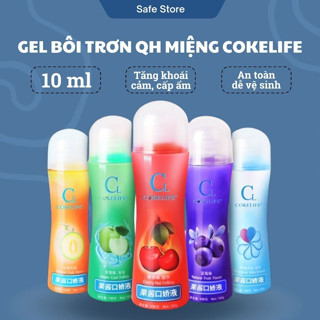 Gel bôi trơn quan hệ miệng Cokelife, gel bôi trơn oral sex hương trái cây 100ml - Safe HN